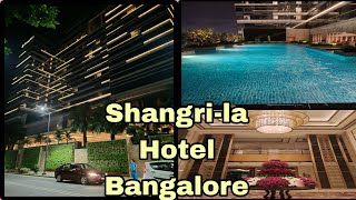 Shangrila hotelbest 5 star hotel in bangaloreFirst time Experience [upl. by Jehanna]