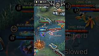 MATCH GILA M3 SERIES  ONIC VS BLACKLIST MATCH 1 [upl. by Rapsag]