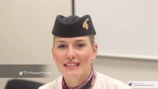 Working with Qatar Airways  Cabin Crew Stories [upl. by Lerak511]