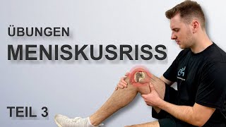 Meniskusriss  6 hilfreiche Übungen [upl. by Asiak]