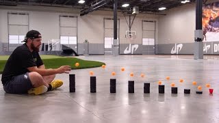 Ping Pong Trick Shots 3  Dude Perfect [upl. by Enttirb]