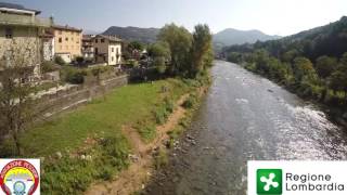 Mondiale di pesca a Zogno il campo gara visto dal drone [upl. by Boeke]