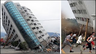 Los Terremotos Más Poderosos Captados En Camara [upl. by Purse]