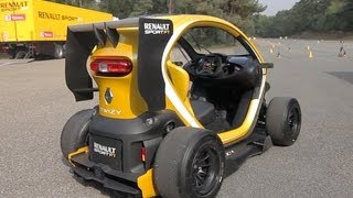 Renault Twizy RSF1 roadtest [upl. by Akena740]