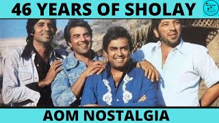 46 Years Of Sholay  Dharmendra  Amitabh Bachchan  Sanjeev Kumar  Hema malini  Sholay songs [upl. by Sanjiv946]