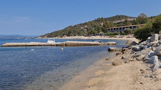 Ouranopolis Beach Athos Halkidiki Greece [upl. by Ahsinel628]