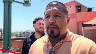 Fernando Vargas WHY HE JUMPED IN the fight at Nate Diaz vs Jorge Masvidal press conference [upl. by Curt]