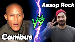 Aesop Rock  Dorks Vs Canibus  Master Thesis vote at end [upl. by Ecinahs]