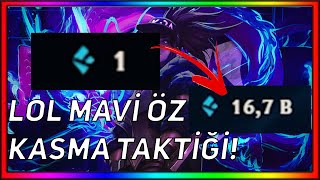 LEAGUE of LEGENDS mavi öz  karakter KASMA taktiği [upl. by Nicki]