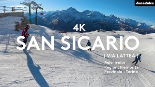 SKI San Sicario  Via Lattea [upl. by Jeritah]