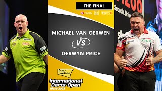 A FIRST TIME FINAL  Van Gerwen v Price  2023 International Darts Open [upl. by Benetta]