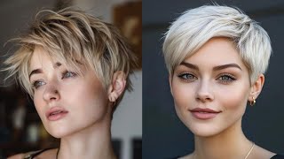 Most Beautiful Short Hair cut and bob hair cut for women [upl. by Ellened]