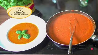 Tomatensuppe und Tomatensoße Hausmannskost [upl. by Tybald]