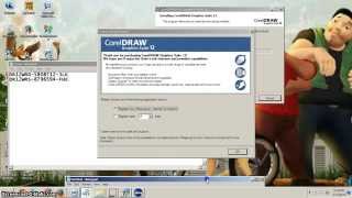 TUTORIAL menginstal COREL DRAW 12 dengan efisien [upl. by Erot748]