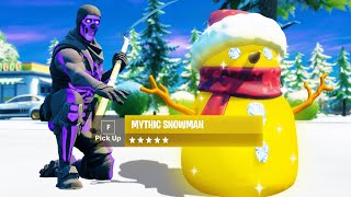 i found the MYTHIC SNOWMAN [upl. by Xirtaeb]