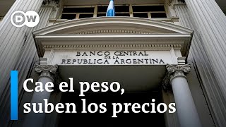 Devaluación del peso dispara los precios básicos [upl. by Key]