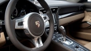 2014 Porsche 911 Turbo S  INTERIOR [upl. by Mossman44]