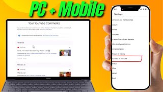 How To See Your Comments On YouTube  youtube comment history [upl. by Yung90]
