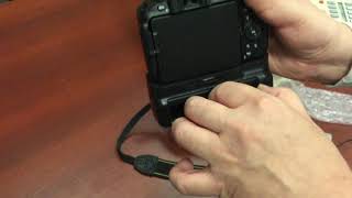 Demoing the use of an EP5A AC adapter in a Nikon D5600 with battery grip [upl. by Lrad]