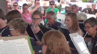 The Gaylord Community Concert Band Part 1 of 3 videosJuly 15th 2017 [upl. by Ssilem397]