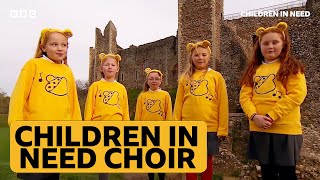 The BBC Children in Need Choir perform Somewhere Only We Know [upl. by Hoisch155]