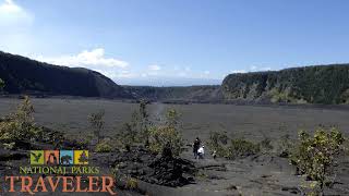 Travelers Postcards From The Parks Hiking Kīlauea Iki Trail At Hawaii Volcanoes [upl. by Eleirbag597]