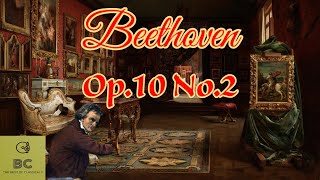 Ludwig van Beethoven  Op10 No2 Sonata No6 in F major [upl. by Lashondra]