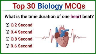 Top 30 biology MCQ  biology mcq for all competitive exam  Biology Mcq [upl. by Lledor]