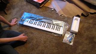 Novation Launchkey 49 Unboxing [upl. by Leatrice]