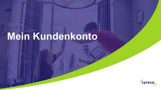 Lyreco Webshop Guide  38 Mein Kundenkonto [upl. by Ehudd]