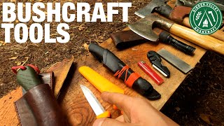 Basic Beginner Bushcraft Tools 2021  What you need to get started [upl. by Mandell]