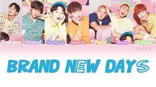 BTOB 비투비  BRAND NEW DAYS ～どんな未来を～ Lyrics Color CodedENGROMJPN [upl. by Hguh]