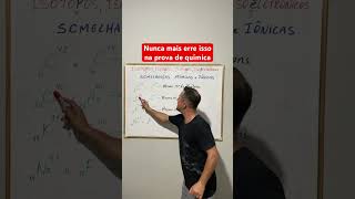 Isótopos isóbaros isótonos e isoeletrônicos  semelhanças entre átomos e íons química vestibular [upl. by Nirot]