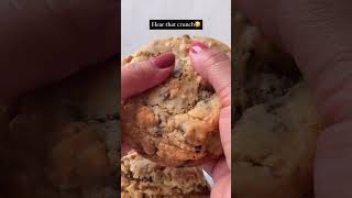 The best chunky cookie recipe ever  Karamel style chocolate chip cookie Giant Levain Style Cookies [upl. by Asseneg27]