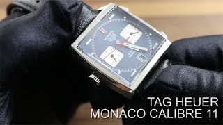 TAG Heuer Monaco Calibre 11 CAW211P [upl. by Mcginnis172]