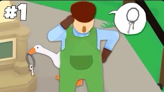 I BECAME A DUCK Untitled Goose Game [upl. by Einitsed]