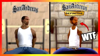 GTA San Andreas Definitive Edition is EMBARRASSING [upl. by Rudolf]