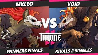 The Throne 2 WINNERS FINALS  MkLeo Forsburn Vs VoiD forsburn Rivals of Aether 2  RoA2 [upl. by Huskamp809]