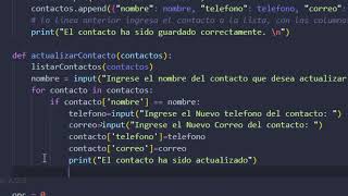 Python proyecto agenda 1002 03 [upl. by Atiseret]