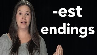 How to Pronounce est Endings  American English [upl. by Sherar]