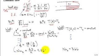 Heat Transfer Internal Flow 3 [upl. by Neetsuj822]