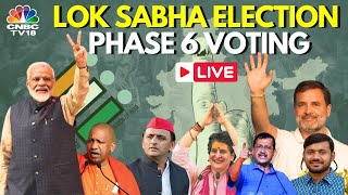 LIVE Lok Sabha Elections 2024 Phase 6  Voting in 58 Lok Sabha Seats  Delhi Votes Today  AAP [upl. by Norvil]