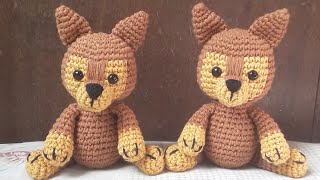 PERRITO AMIGURUMI PASO A PASO Tutorial Parte 3 [upl. by Onil]