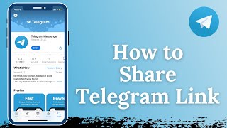 How to Share Telegram Group  Channel Link Easy 2022 Guide [upl. by Ydorb]