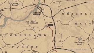 Where to find Bighorn Ram rdr2 Bighorn Ram location [upl. by Rawlinson]