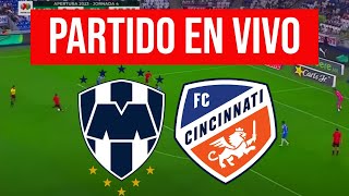 MONTERREY vs CINCINNATI en VIVO CONCACHAMPIONS 2024 [upl. by Denoting841]