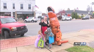 Downtown Edinboro businesses find ways to celebrate Halloween with community [upl. by Adialeda]