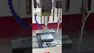 CNC automatic drilling and tapping machine M14 thread hole 30mm thickness penetration machine [upl. by Ebaj]