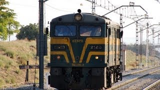 Locomotora Renfe ALCO 321 por Seseña 321080 [upl. by Eneluj406]