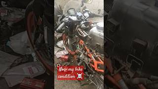 battery charging problem again 😈😈😈 ktmloverktm rider motovlog [upl. by Amelina]